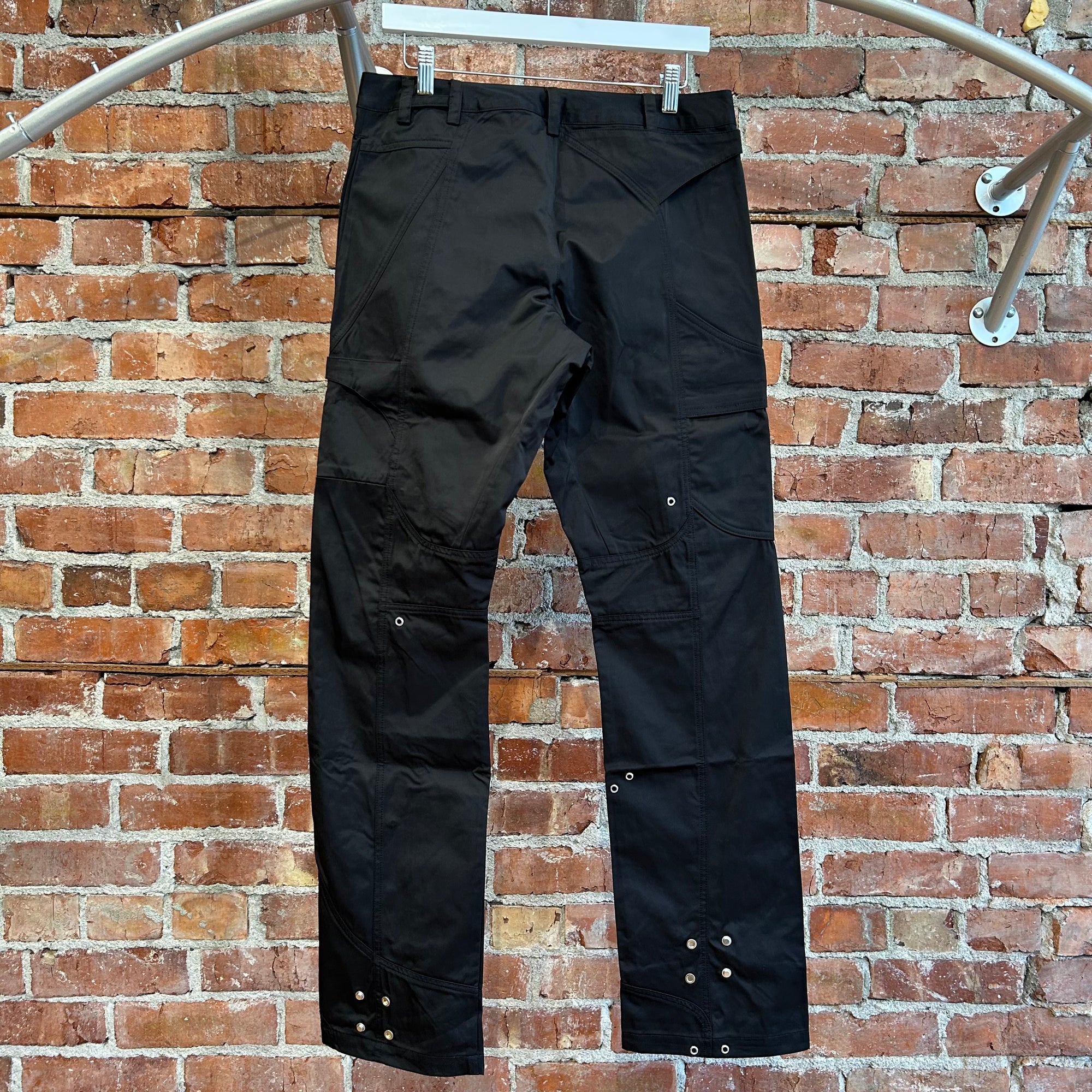 HELIOT EMIL FW19 CARGO TWILL UTILITY PANTS ‘BLACK’