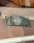 DIOR OBLIQUE LOGO DISTRESSED TEE ‘PINK’