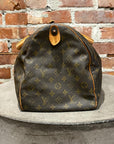 LOUIS VUITTON MONOGRAM KEEPALL 45 DUFFLE BAG ‘BROWN’