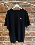 STUSSY PIN UP GIRL TEE ‘BLACK’