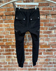 RICK OWENS RIG CARGO SWEATPANTS ‘BLACK’