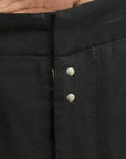 MARGIELA MM6 DISTRESSED TROUSERS ‘BLACK’