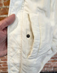 RAF SIMONS SS23 LEATHER SMALL BOMBER JACKET ‘WHITE’