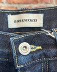 BARE KNUCKLES JAVIER WIDE LEG JEANS ‘INDIGO’
