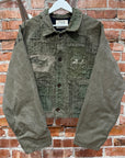 BLEEDING INDIGO BORO MILITARY JACKET ‘SAGE’