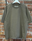 RICK OWENS SS25 HOLLYWOOD DRKSHDW WALRUS CUT TEE ‘DUST’