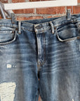ACNE STUDIOS 1996 MID TORN DENIM ‘BLUE’