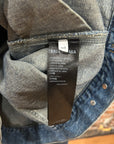 BALENCIAGA SS22 DENIM SWING JACKET ‘BLUE’