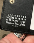 MAISON MARGIELA FOUR STITCH CARD HOLDER KEYCHAIN WALLET ‘BLACK’