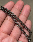 CHROME HEARTS 20” PAPER CHAIN NECKLACE ‘SILVER’