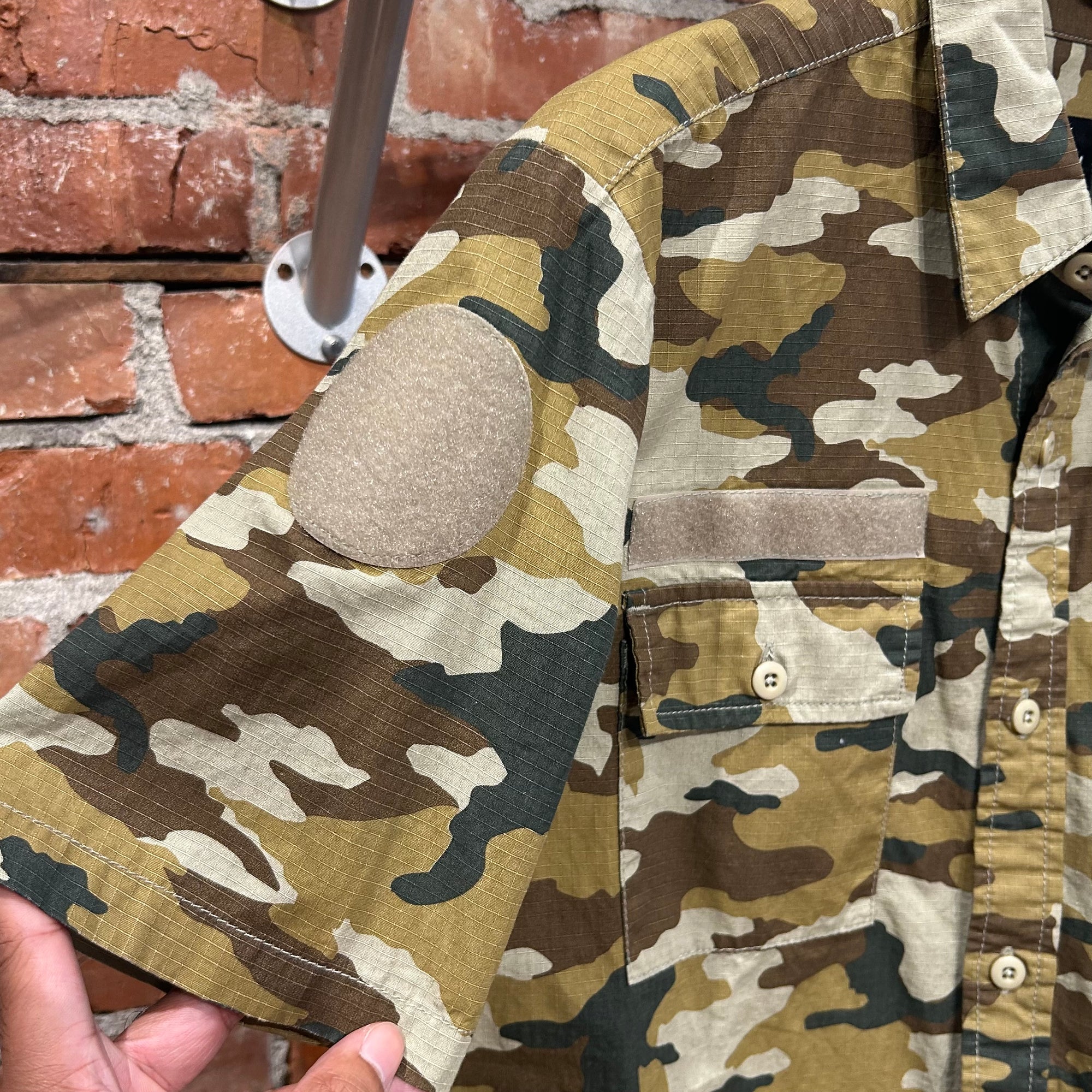 STUSSY MILITARY CAMO FIELD SHIRT ‘MULTI’