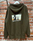 SAMURAI CHAMPLOO x WIND AND SEA "BATTLECRY" HOODIE ‘OLIVE’