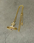 VIVIENNE WESTWOOD DISCO ORB NECKLACE ‘GOLD’