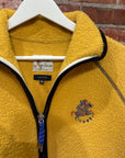 AIMÉ LEON DORE x DRAKE’S FW21 CASENTINO WOOL HALF ZIP ‘YELLOW’