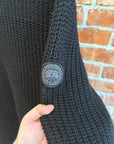 CANADA GOOSE ARCTIC PROGRAM KNIT SWEATER ‘BLACK’
