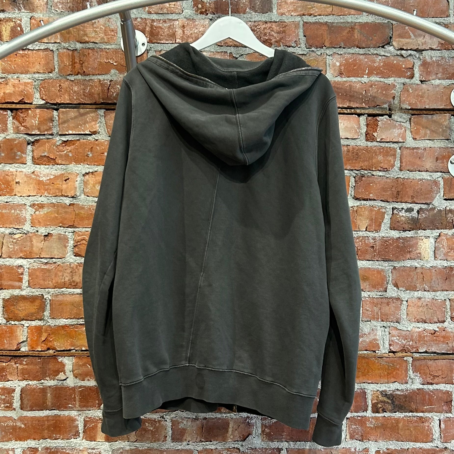 RICK OWENS FW14 DRKSDHW GIMP HOODIE ‘DARK DUST’