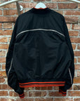 DRIES VAN NOTEN SS23 VELLOW BACK ZIP BOMBER ‘BLACK’