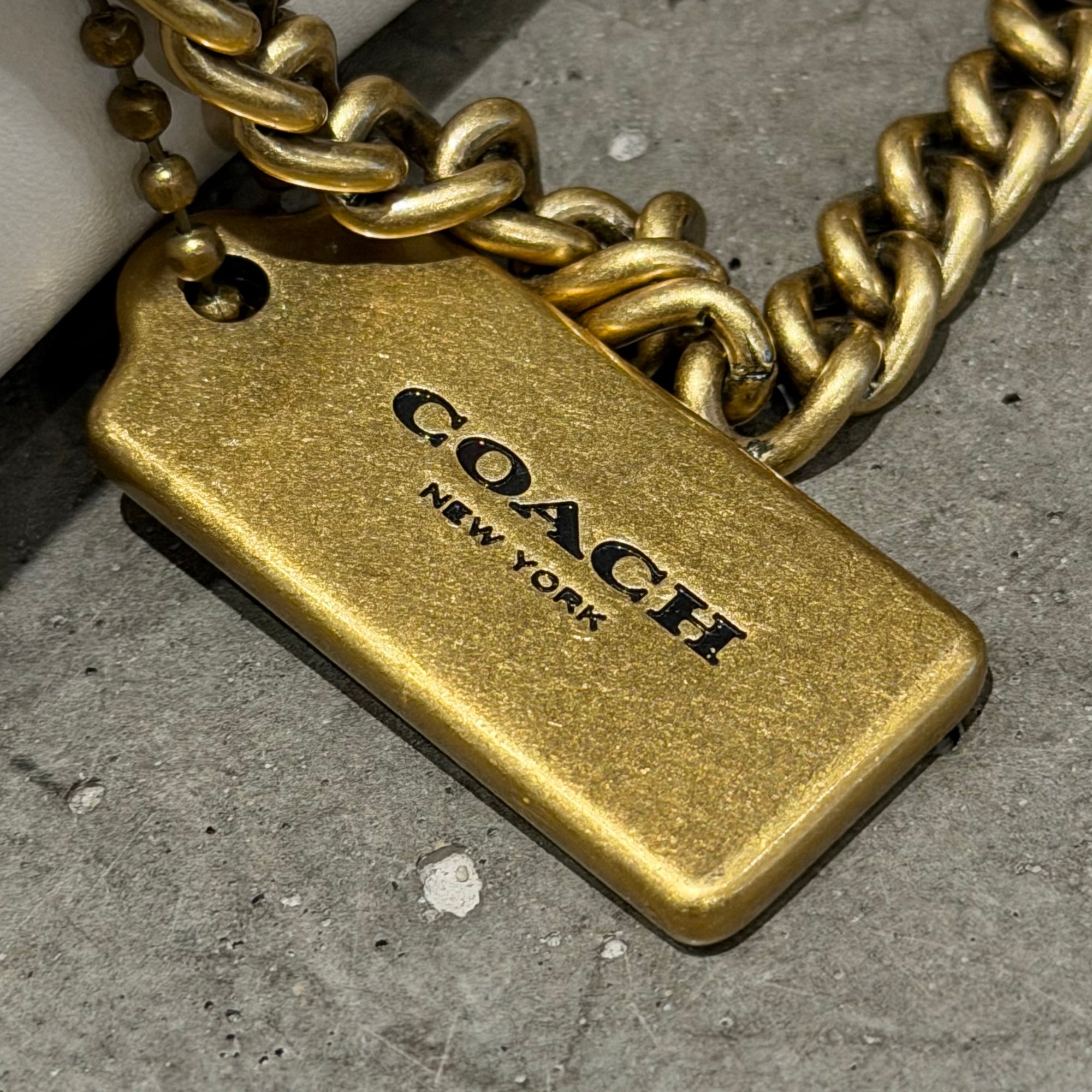 COACH ROSE TURNLOCK BOWERY BAG ‘CREAM’