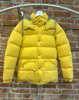 VISVIM FILM CUBISM ADVENTURA WAXED DOWN JACKET ‘YELLOW’