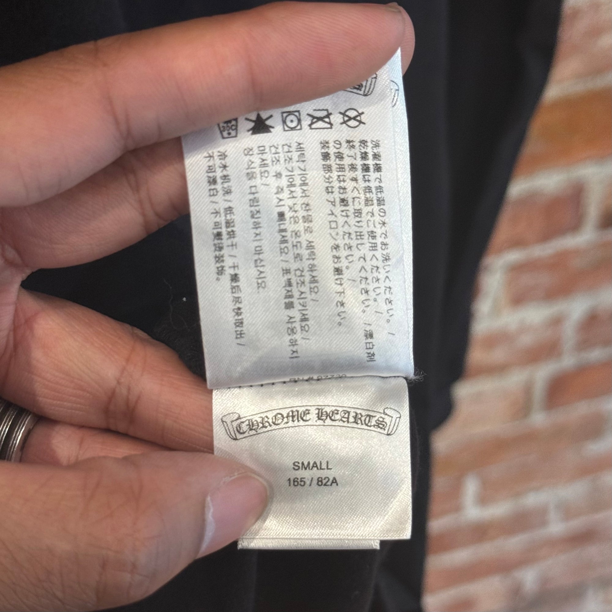 CHROME HEARTS HONOLULU EXCLUSIVE LONGSLEEVE ‘BLACK’