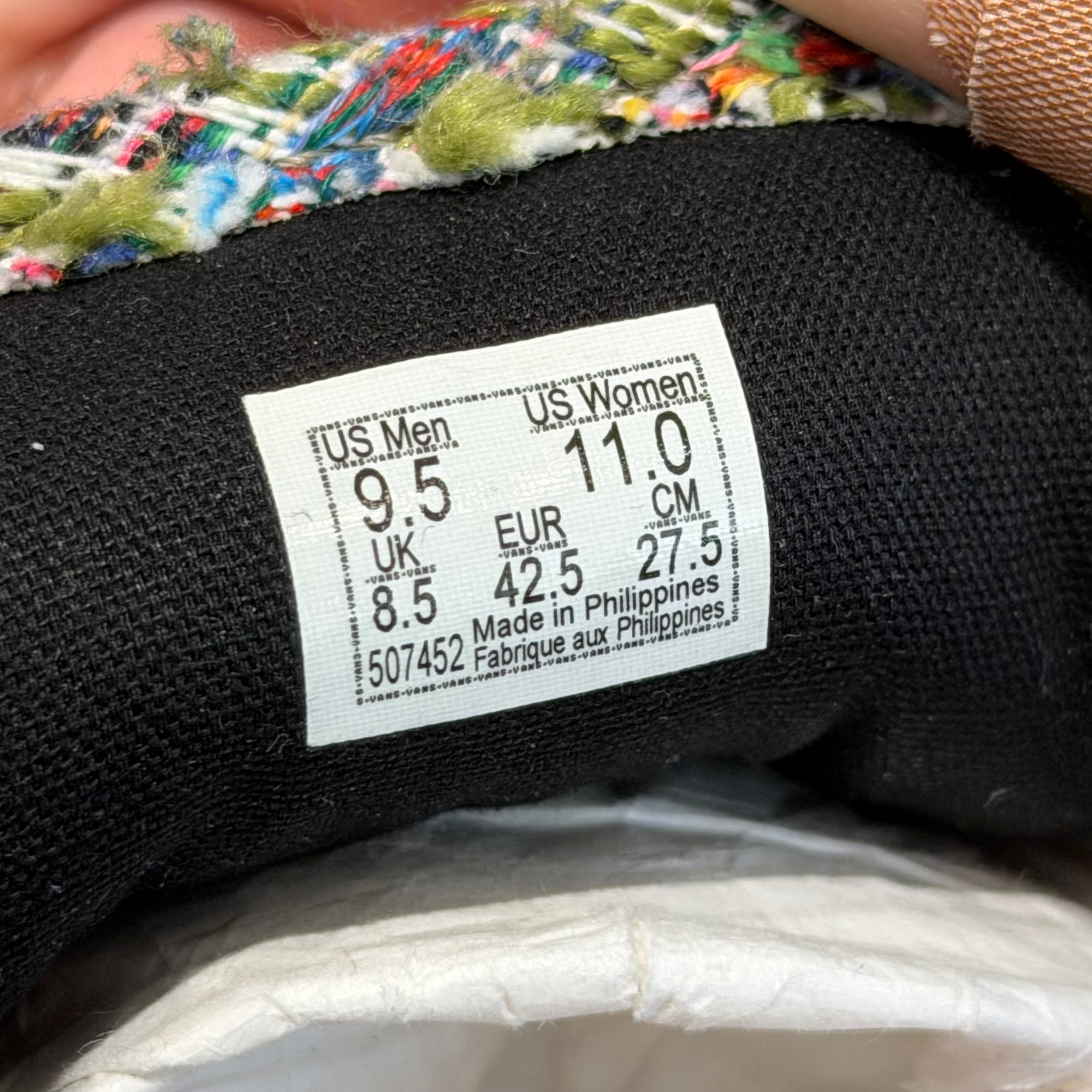 VANS PREMIUM LX 36 SOUVENIR OLDSKOOL SNEAKERS ‘BURGUNDY’