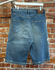 KAPITAL KOUNTRY BONE DENIM SHORTS ‘BLUE’