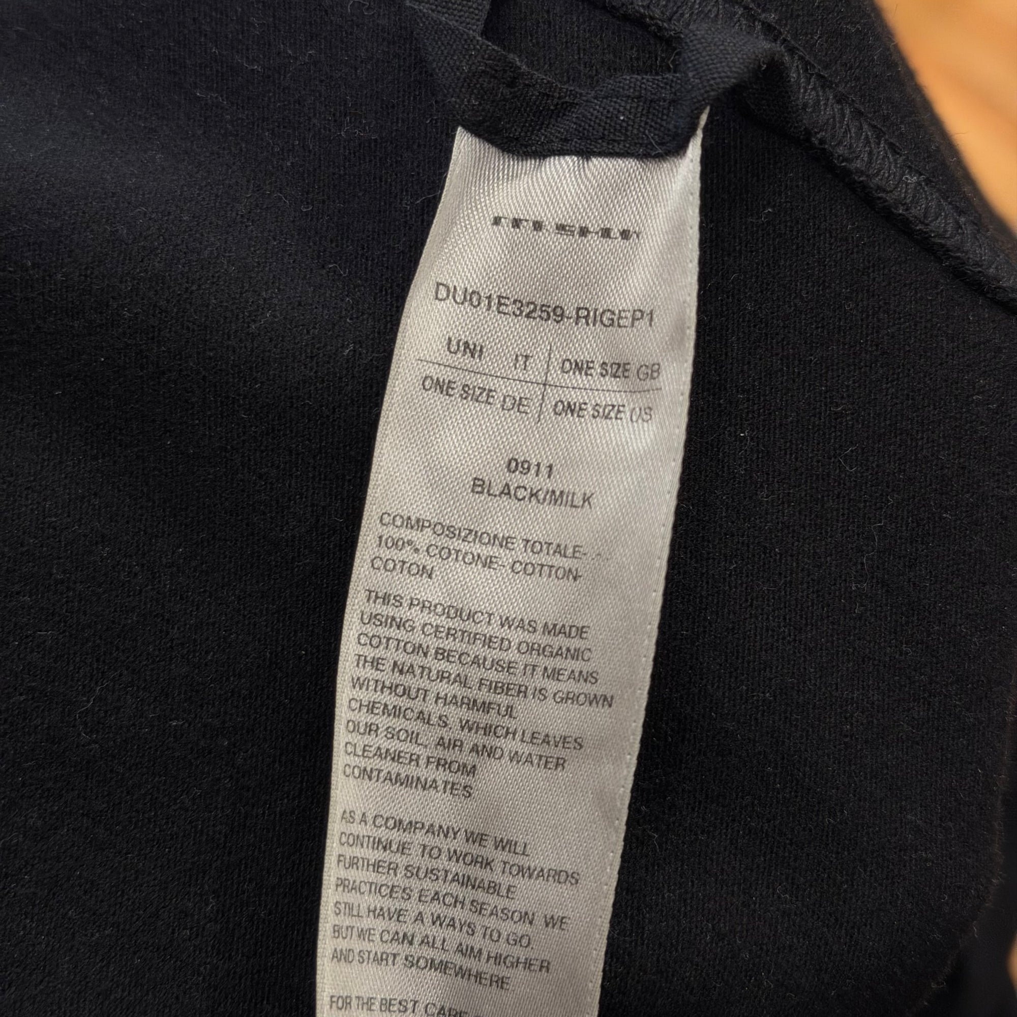 RICK OWENS DRKSDHW HOLLYWOOD TOMMY TEE ‘BLACK’
