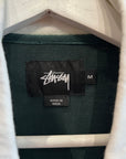 STUSSY CUFFED RUGBY SHIRT ‘GREEN’