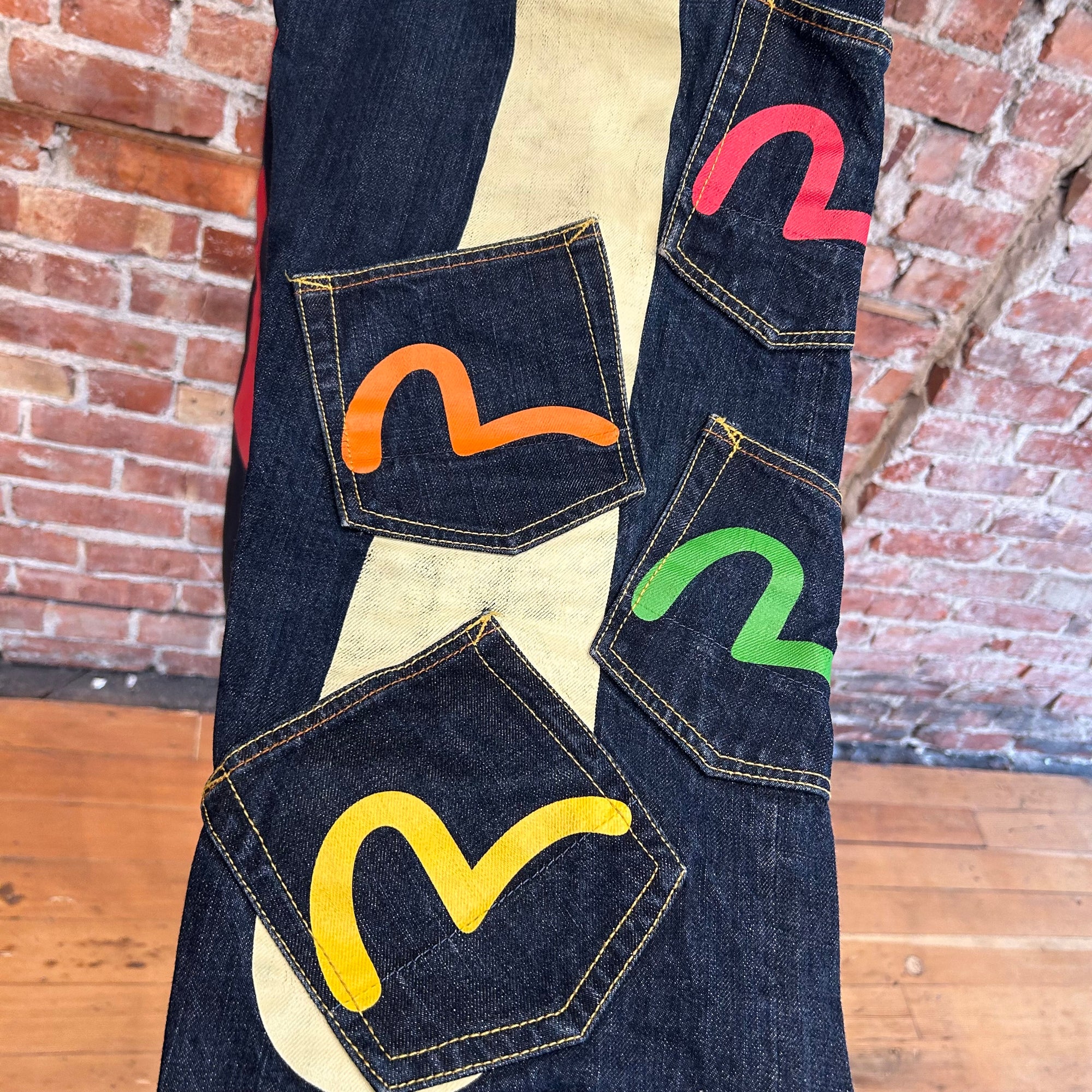 EVISU MULTIPOCKET DAICOCK DENIM 'INDIGO'