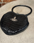 VIVIENNE WESTWOOD HEART CLUTCH PURSE 'BLACK'