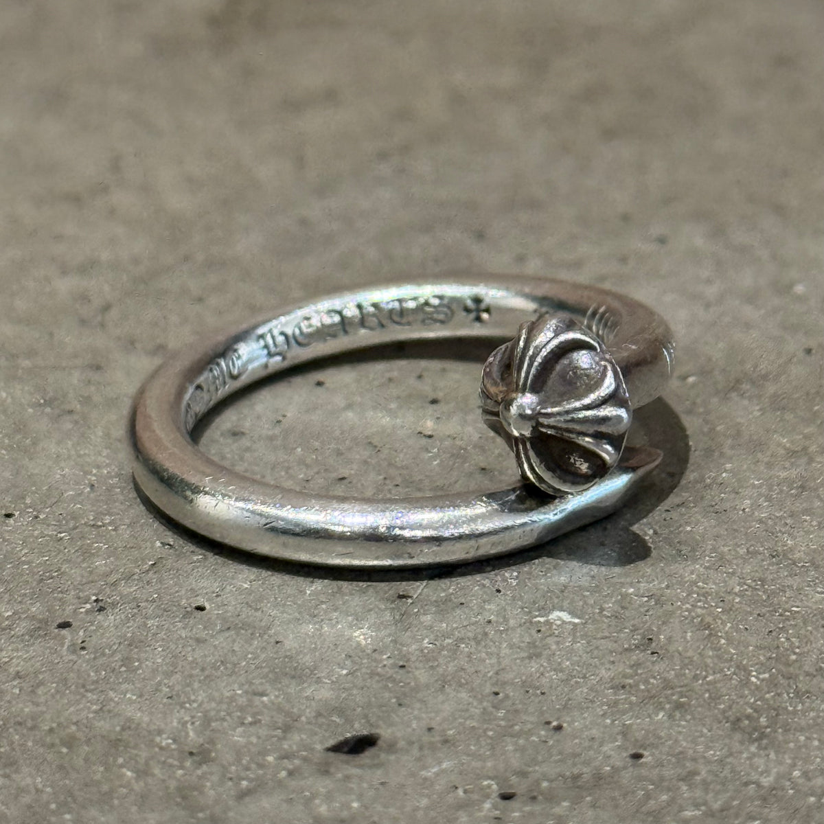 CHROME HEARTS NAIL RING ‘SILVER’