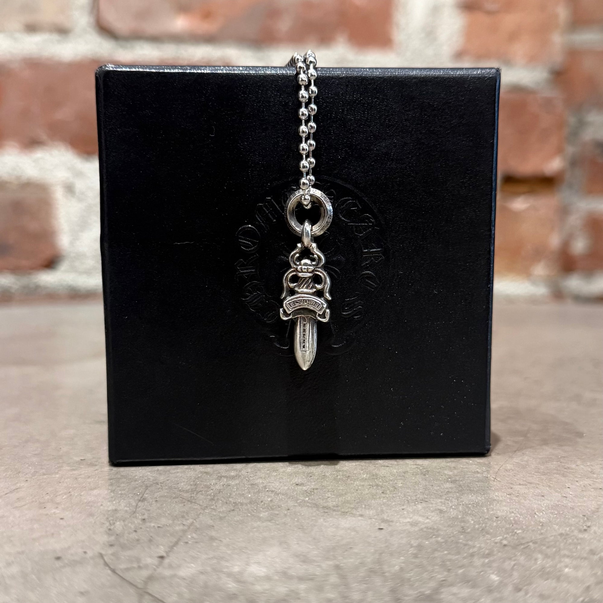 CHROME HEARTS NO.5 DAGGER NECKLACE ‘SILVER’