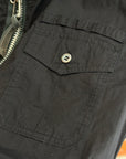 UNDERCOVER SS06 "T" MILITARY ZIP SHIRT JACKET ‘BLACK’