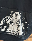 ENFANTS RICHES DEPRIMES SS24 ASSMEBLAGE ZIP HOODIE ‘BLACK’