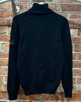 STONE ISLAND WOOL TURTLENECK ‘BLACK’