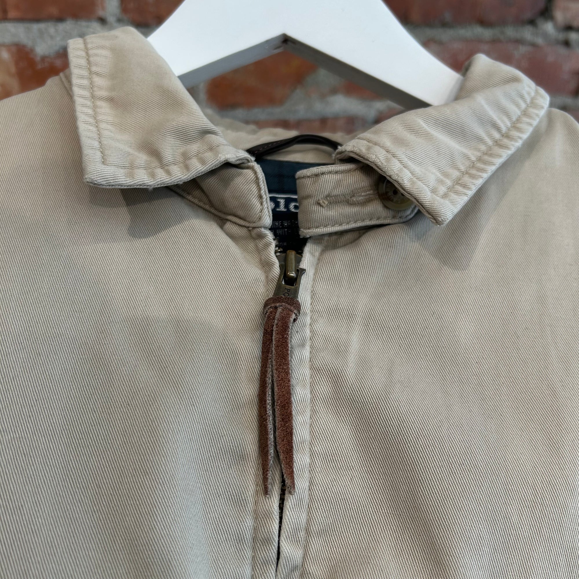 POLO RALPH LAUREN HARRINGTON ZIP JACKET ‘BEIGE’