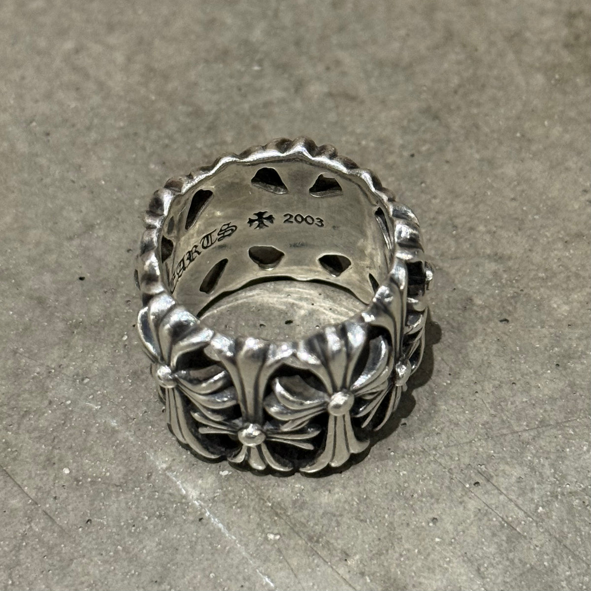 CHROME HEARTS CEMETERY RING ‘SILVER’