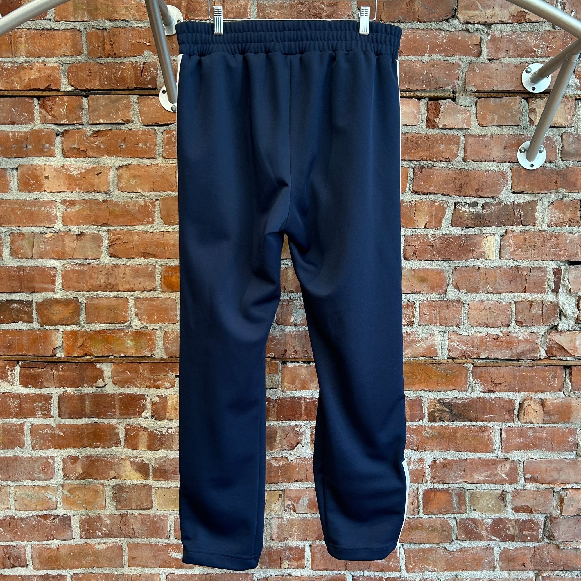 PALM ANGELS SIDE ZIP TRACK PANTS ‘NAVY’