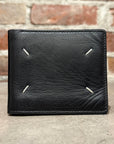 MAISON MARGIELA BIFOLD LEATHER WALLET ‘BLACK’