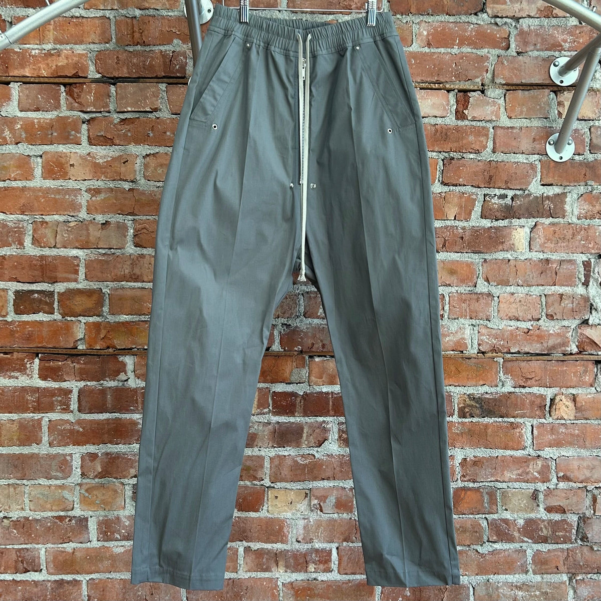 RICK OWENS FW25 CONCORDIANS DRAWSTRING BELA PANT ‘WASHED INDIGO’