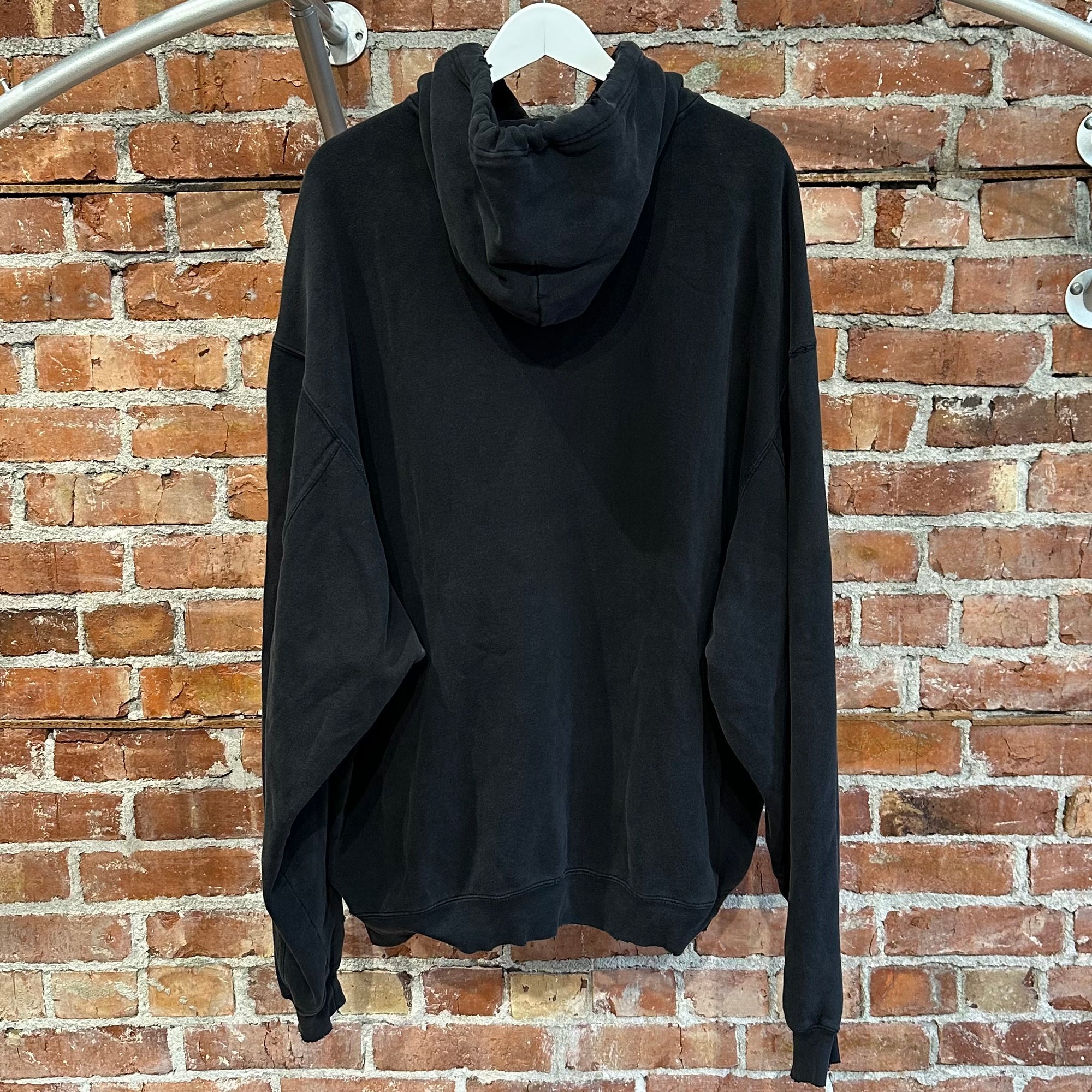 BALENCIAGA FW20 ONE LIKE TWO OVERSIZED HOODIE ‘BLACK’