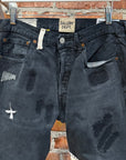 GALLERY DEPT. SCAB F*CK FACE DENIM ‘BLACK’