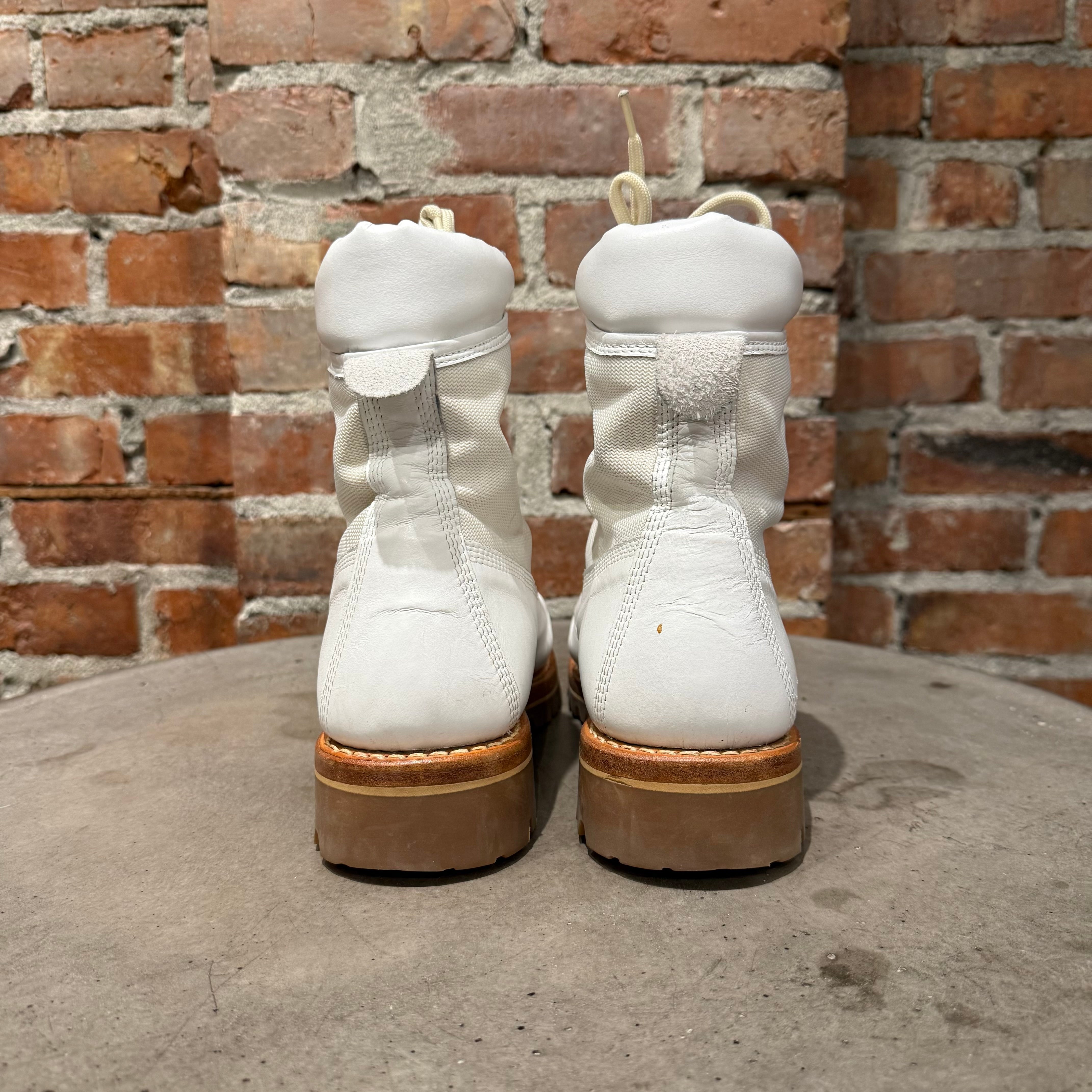 OUR LEGACY SURVIVOR COMBAT BOOTS 'WHITE/BROWN' – Sadō Room