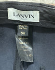 LANVIN PUNK GRAFFITI PRINT CAP ‘BLACK’