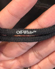 OFF-WHITE DIAGONAL HELVETICA LAYER HOODIE ‘BLACK’