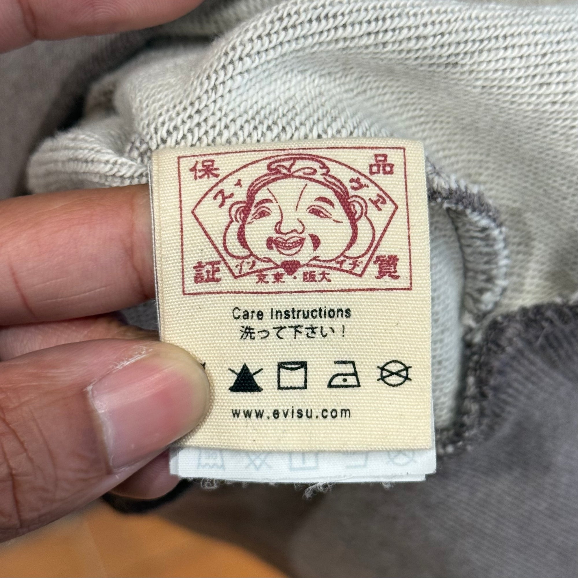 EVISU OSAKA JAPAN CREWNECK 'GREY'