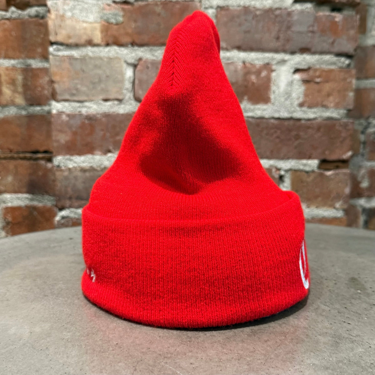 CHROME HEARTS CH LOGO BEANIE ‘RED’