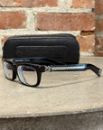 CHROME HEARTS SPLAT GLASSES ‘BLACK/SILVER’