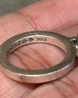 CHROME HEARTS FOTI HARRIS TEETER SPACER RING ‘SILVER’