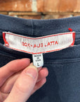 ECKHAUS LATTA PANELED LONGSLEEVE ‘NAVY’